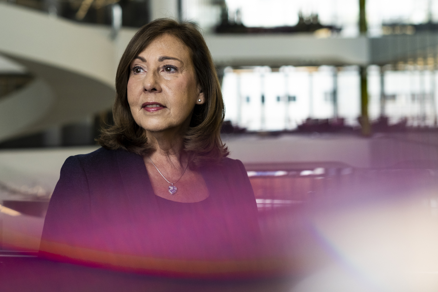 Portrait of Laurie Kramer.